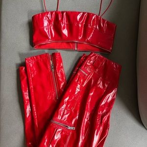 I. Am. Gia. Faux Leather Set